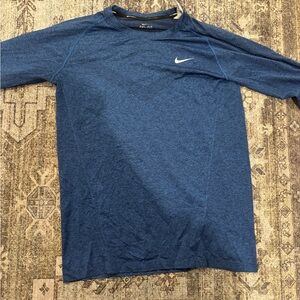 Nike Blue Long Sleeve Tee